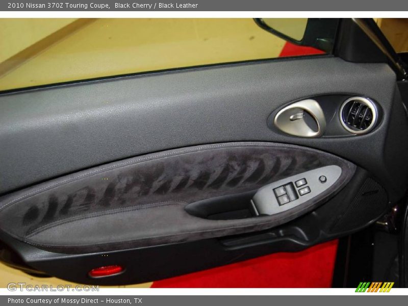 Black Cherry / Black Leather 2010 Nissan 370Z Touring Coupe