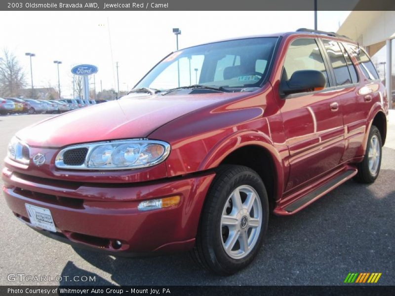 Jewelcoat Red / Camel 2003 Oldsmobile Bravada AWD
