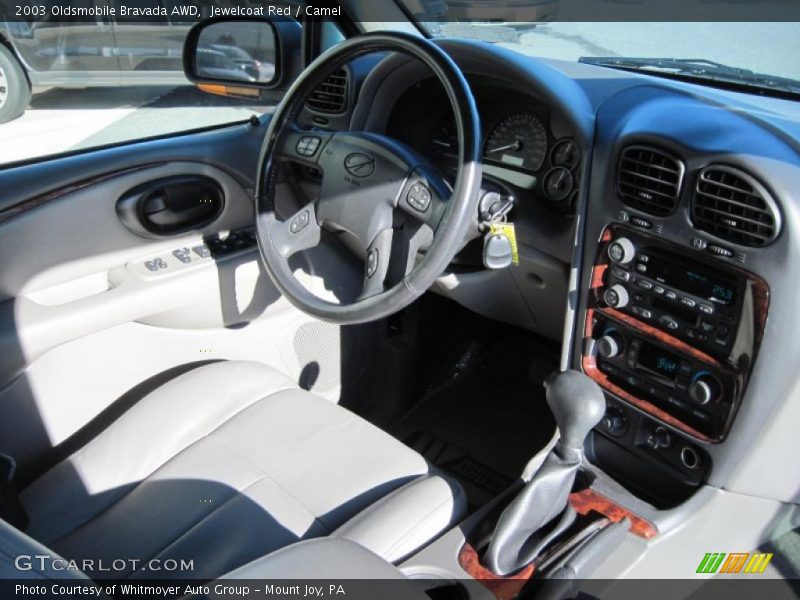Jewelcoat Red / Camel 2003 Oldsmobile Bravada AWD
