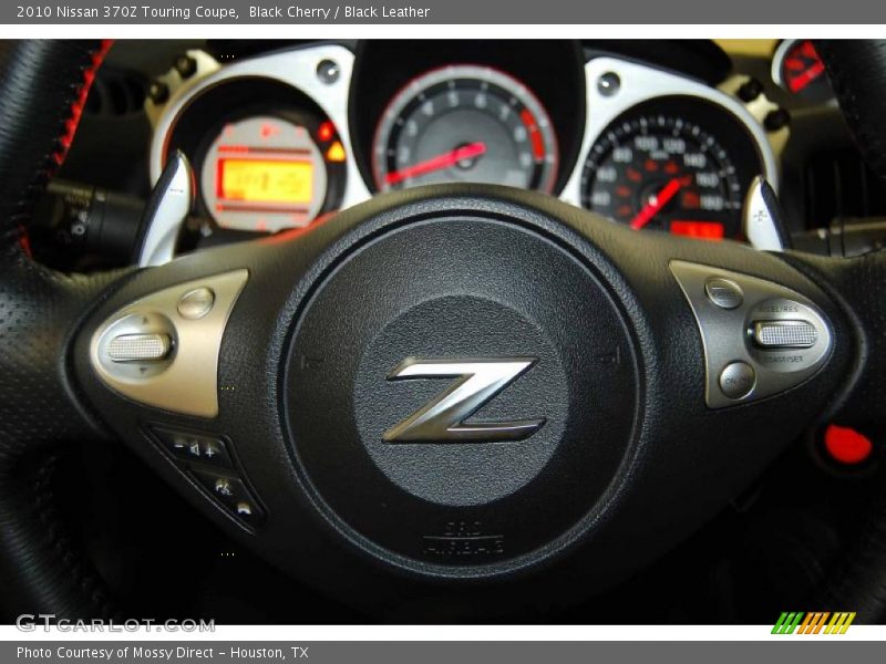 Black Cherry / Black Leather 2010 Nissan 370Z Touring Coupe