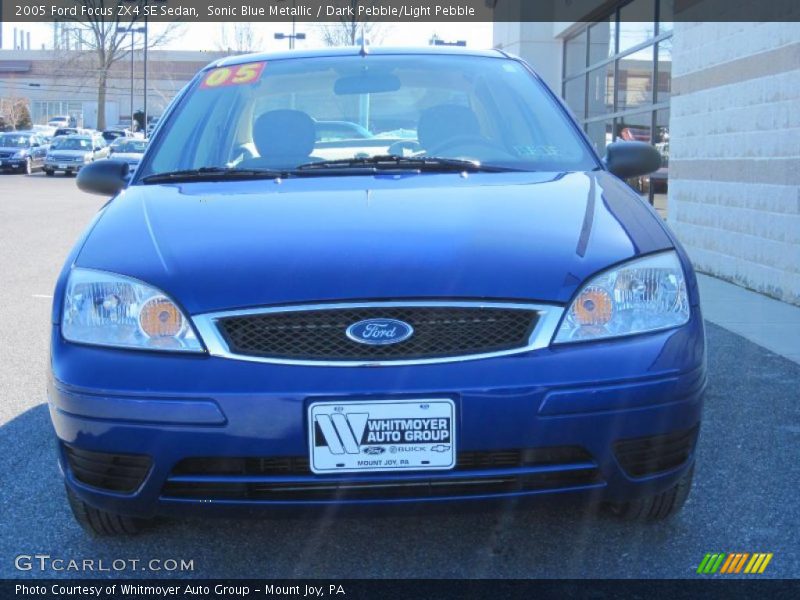 Sonic Blue Metallic / Dark Pebble/Light Pebble 2005 Ford Focus ZX4 SE Sedan