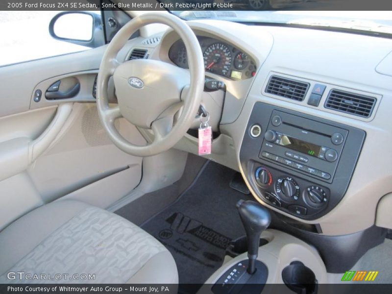 Sonic Blue Metallic / Dark Pebble/Light Pebble 2005 Ford Focus ZX4 SE Sedan