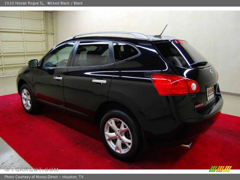 Wicked Black / Black 2010 Nissan Rogue SL