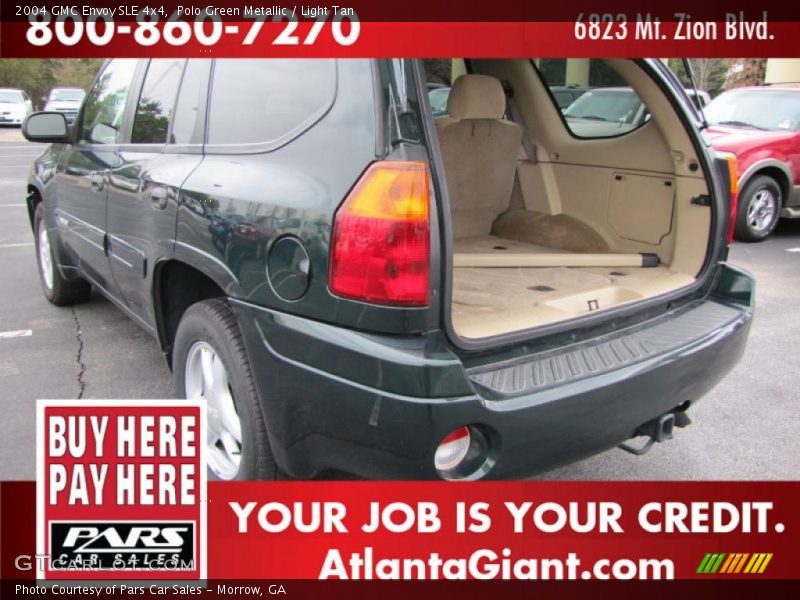 Polo Green Metallic / Light Tan 2004 GMC Envoy SLE 4x4