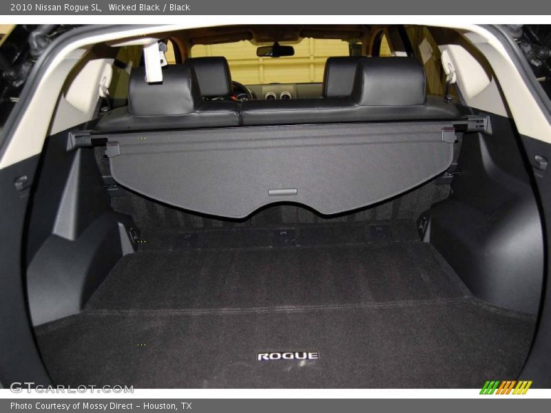 Wicked Black / Black 2010 Nissan Rogue SL