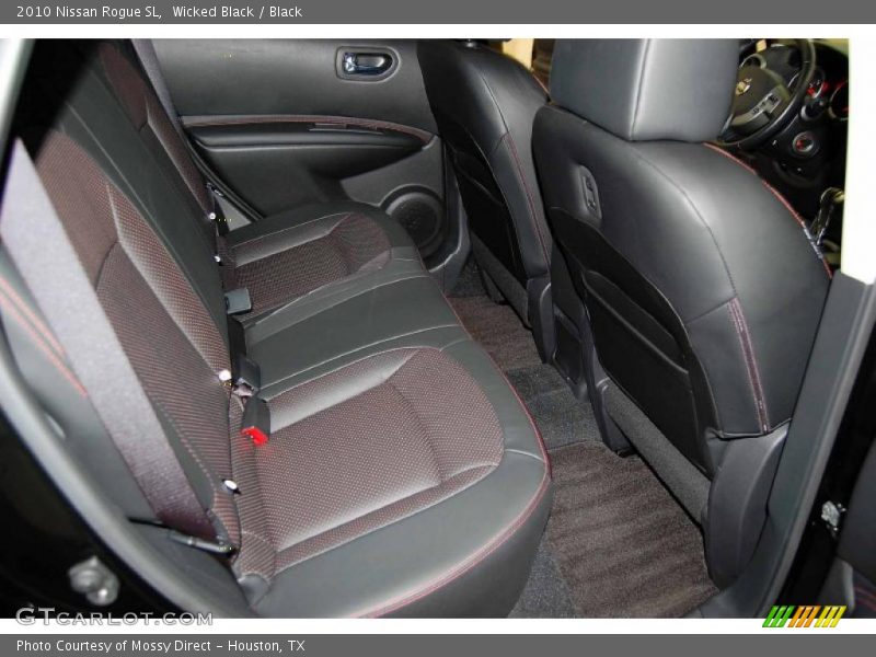 Wicked Black / Black 2010 Nissan Rogue SL