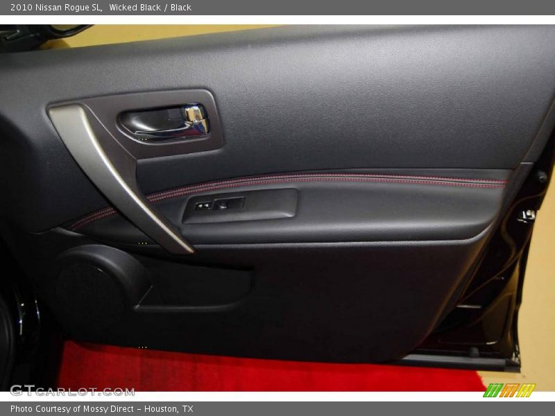 Wicked Black / Black 2010 Nissan Rogue SL