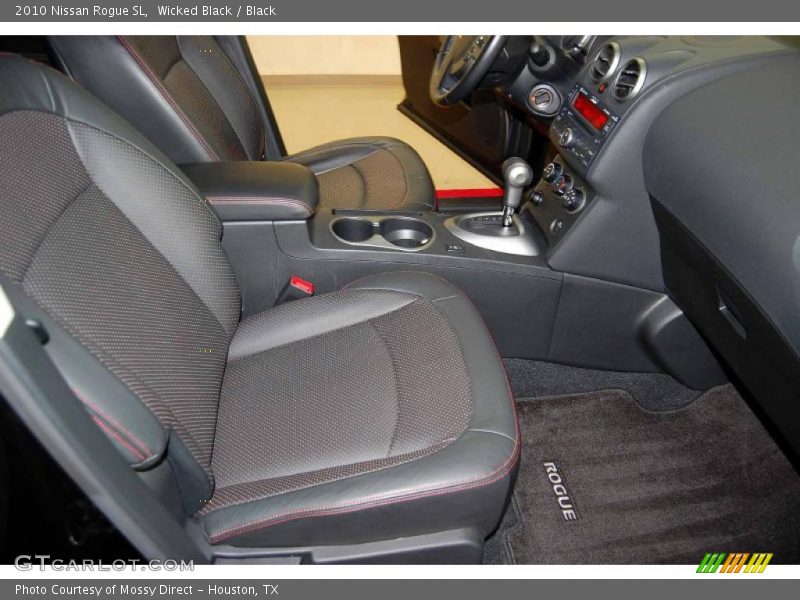 Wicked Black / Black 2010 Nissan Rogue SL