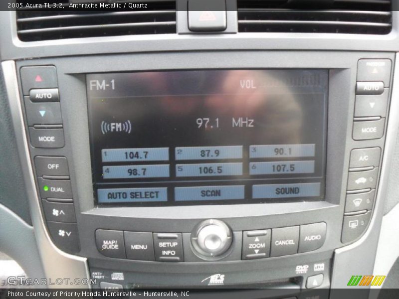 Anthracite Metallic / Quartz 2005 Acura TL 3.2
