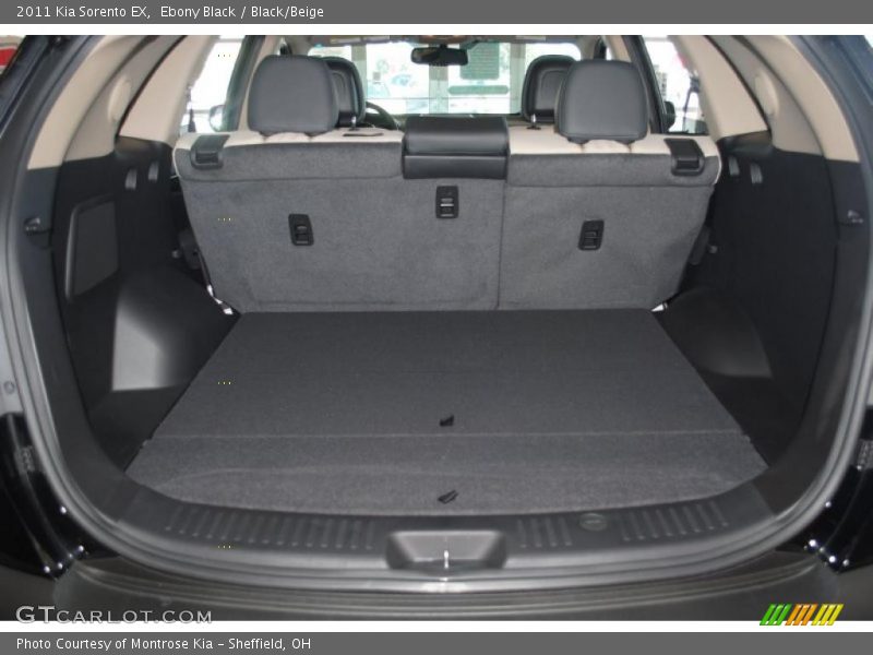 Ebony Black / Black/Beige 2011 Kia Sorento EX