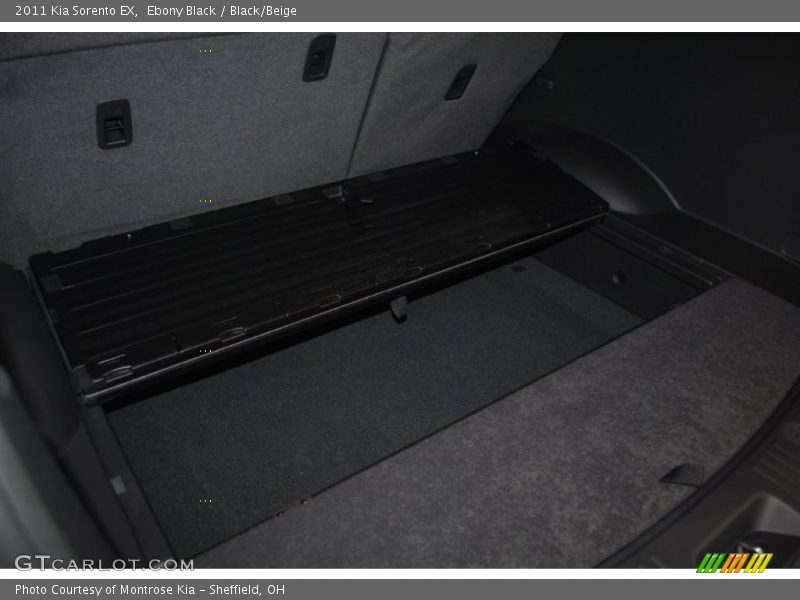 Ebony Black / Black/Beige 2011 Kia Sorento EX