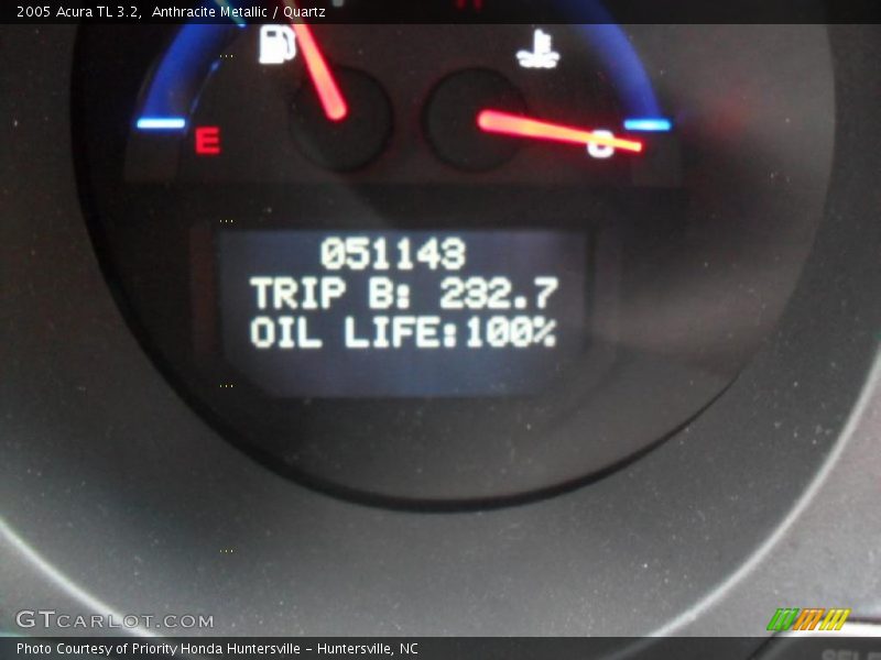 Anthracite Metallic / Quartz 2005 Acura TL 3.2