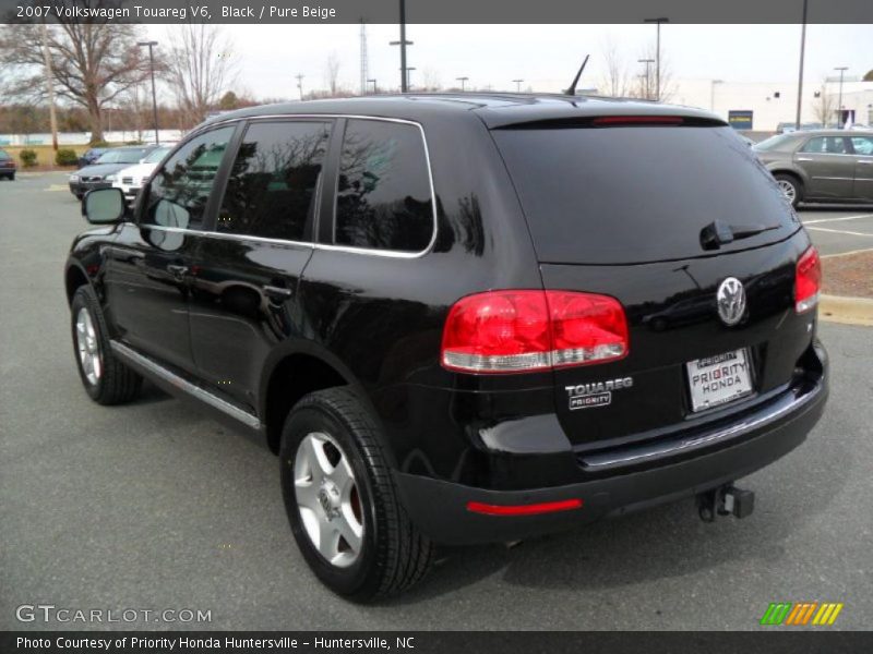 Black / Pure Beige 2007 Volkswagen Touareg V6