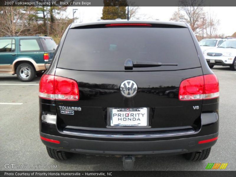 Black / Pure Beige 2007 Volkswagen Touareg V6