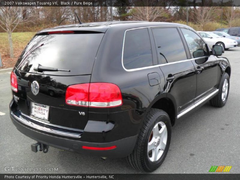 Black / Pure Beige 2007 Volkswagen Touareg V6