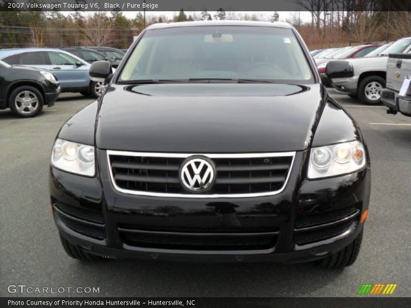 Black / Pure Beige 2007 Volkswagen Touareg V6