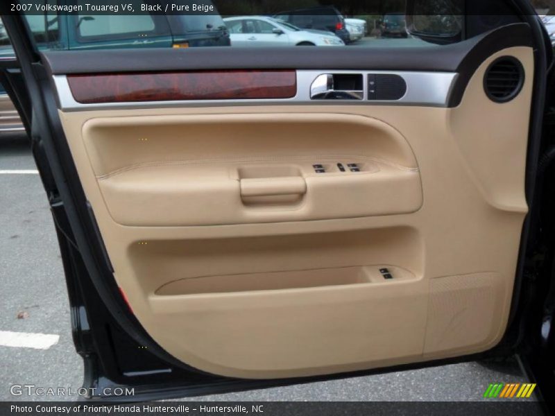 Black / Pure Beige 2007 Volkswagen Touareg V6