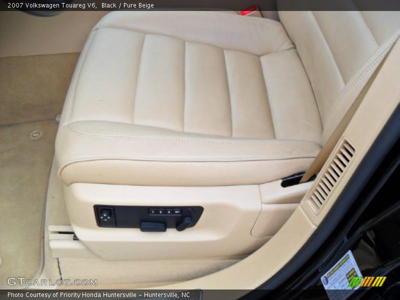 Black / Pure Beige 2007 Volkswagen Touareg V6
