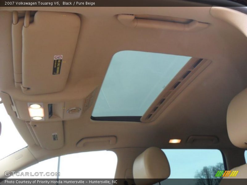 Black / Pure Beige 2007 Volkswagen Touareg V6