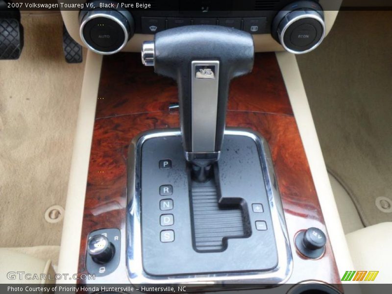Black / Pure Beige 2007 Volkswagen Touareg V6