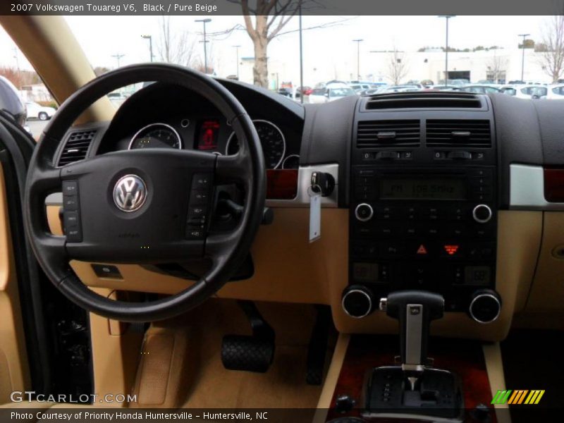 Black / Pure Beige 2007 Volkswagen Touareg V6