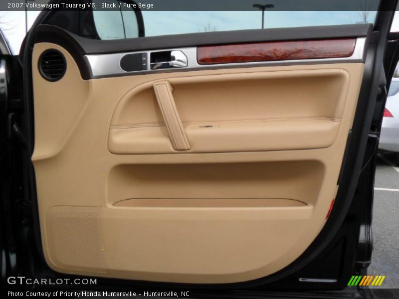 Black / Pure Beige 2007 Volkswagen Touareg V6