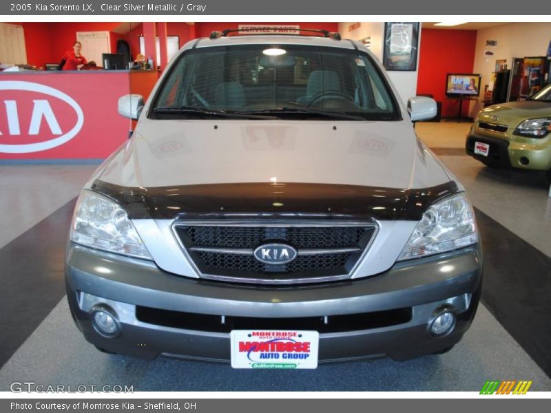 Clear Silver Metallic / Gray 2005 Kia Sorento LX
