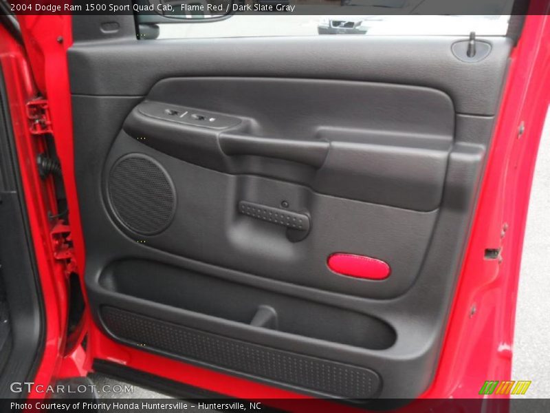 Flame Red / Dark Slate Gray 2004 Dodge Ram 1500 Sport Quad Cab