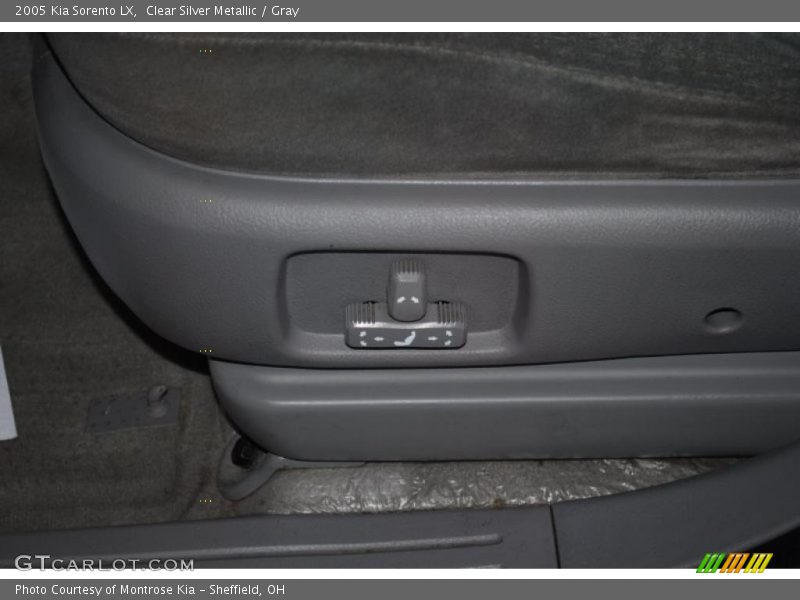 Clear Silver Metallic / Gray 2005 Kia Sorento LX
