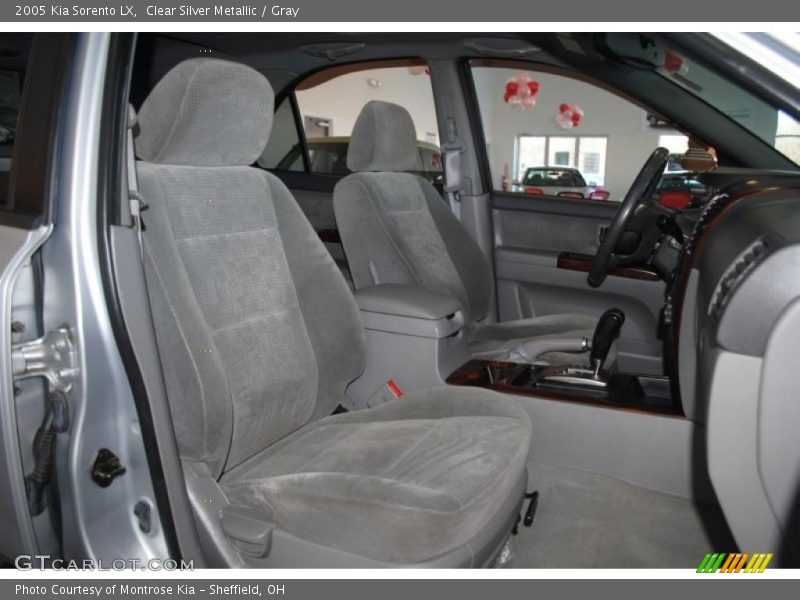Clear Silver Metallic / Gray 2005 Kia Sorento LX