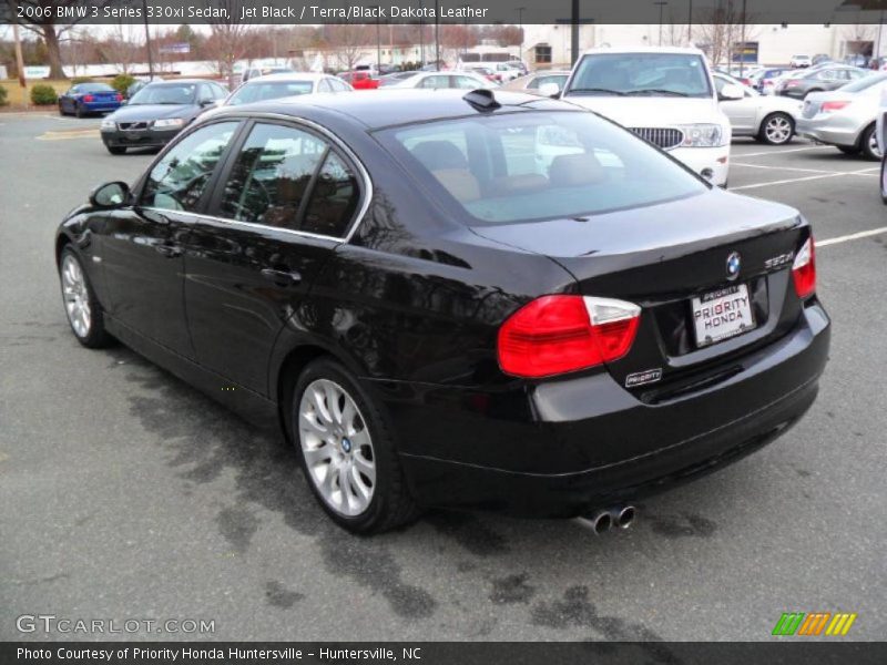 Jet Black / Terra/Black Dakota Leather 2006 BMW 3 Series 330xi Sedan