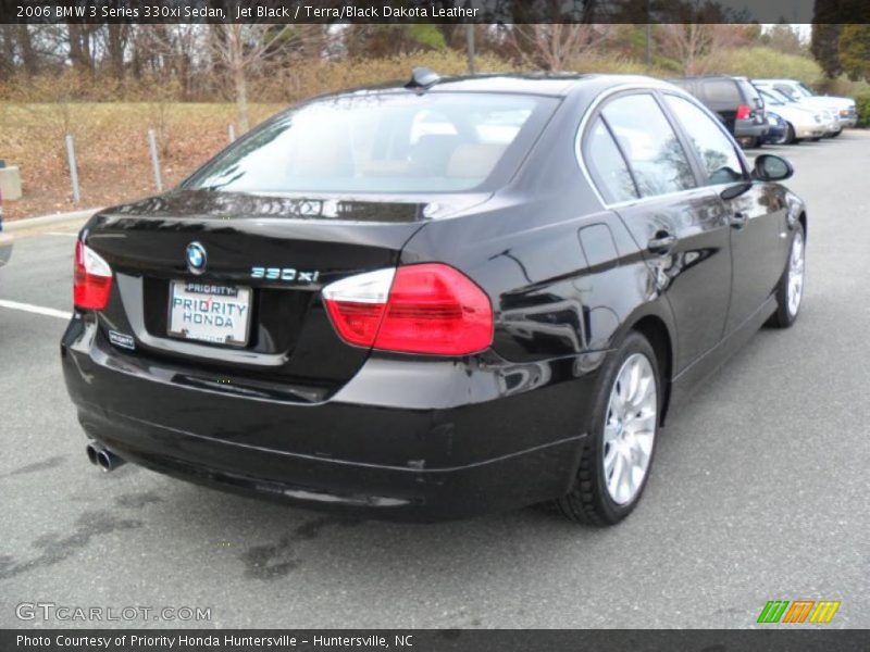 Jet Black / Terra/Black Dakota Leather 2006 BMW 3 Series 330xi Sedan