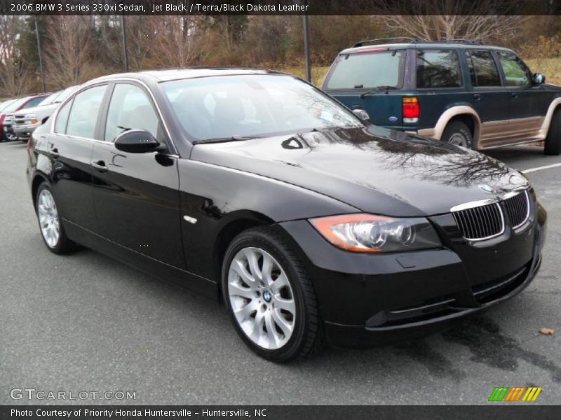 Jet Black / Terra/Black Dakota Leather 2006 BMW 3 Series 330xi Sedan