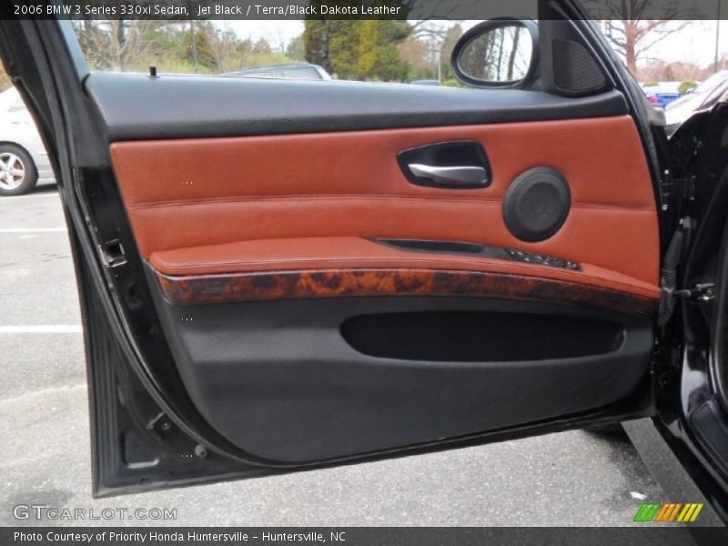 Jet Black / Terra/Black Dakota Leather 2006 BMW 3 Series 330xi Sedan
