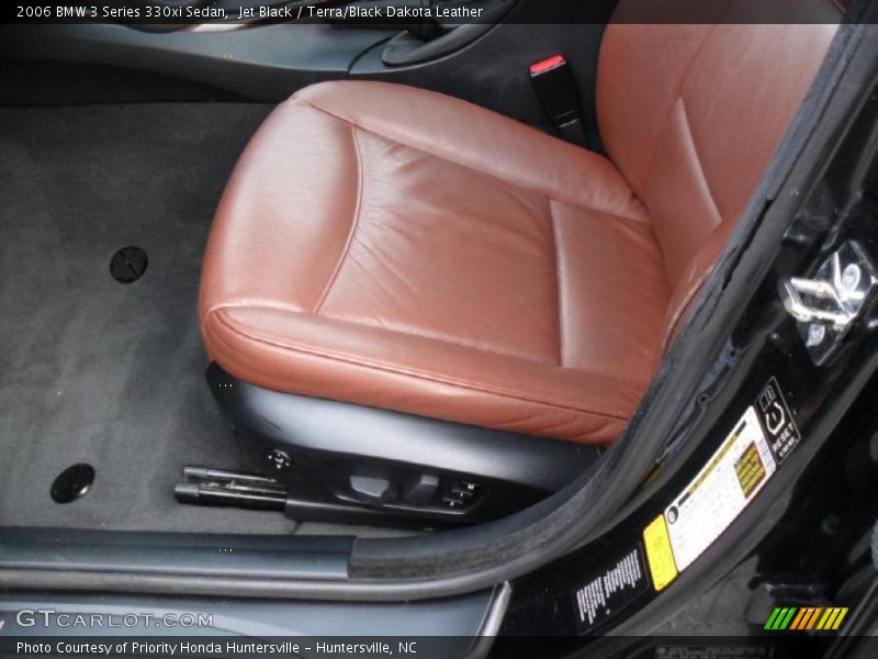 Jet Black / Terra/Black Dakota Leather 2006 BMW 3 Series 330xi Sedan