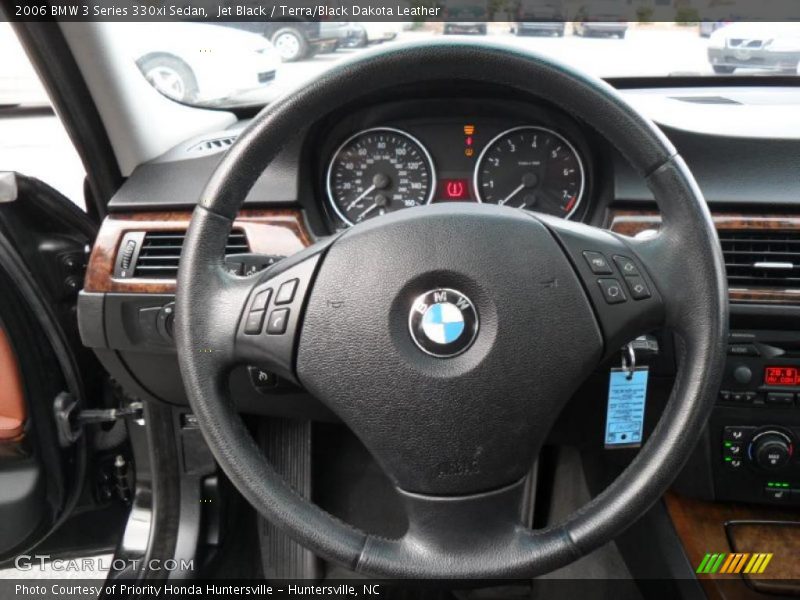 Jet Black / Terra/Black Dakota Leather 2006 BMW 3 Series 330xi Sedan