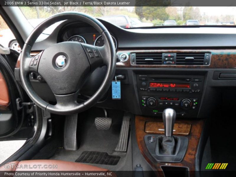 Jet Black / Terra/Black Dakota Leather 2006 BMW 3 Series 330xi Sedan
