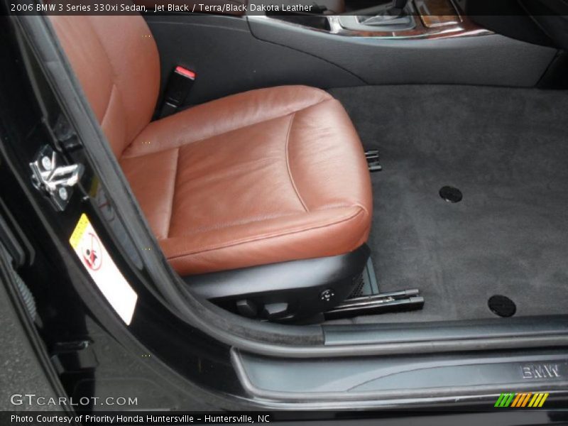 Jet Black / Terra/Black Dakota Leather 2006 BMW 3 Series 330xi Sedan