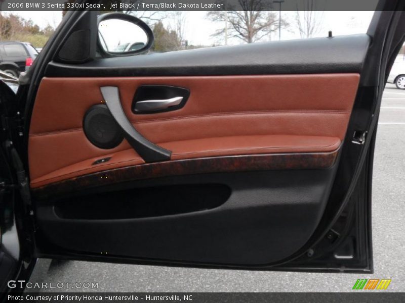 Jet Black / Terra/Black Dakota Leather 2006 BMW 3 Series 330xi Sedan