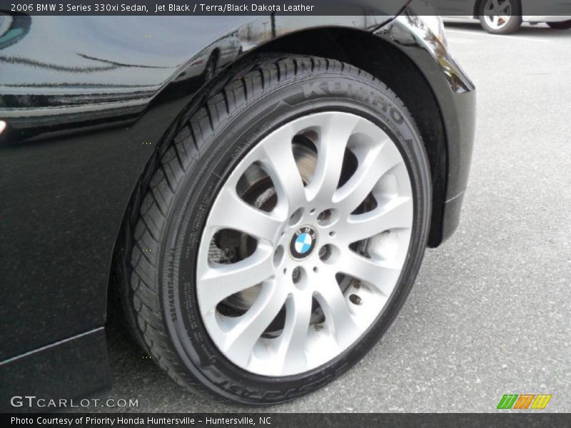 Jet Black / Terra/Black Dakota Leather 2006 BMW 3 Series 330xi Sedan