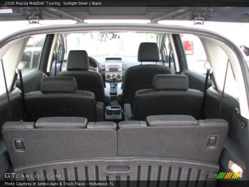 Sunlight Silver / Black 2008 Mazda MAZDA5 Touring