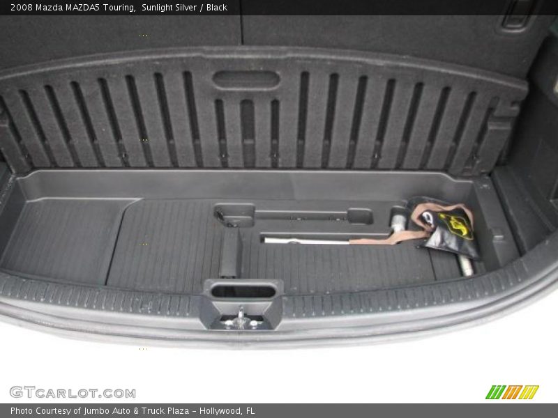 Sunlight Silver / Black 2008 Mazda MAZDA5 Touring