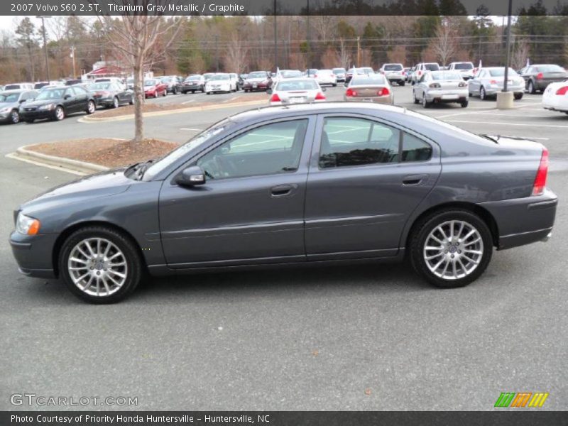 Titanium Gray Metallic / Graphite 2007 Volvo S60 2.5T