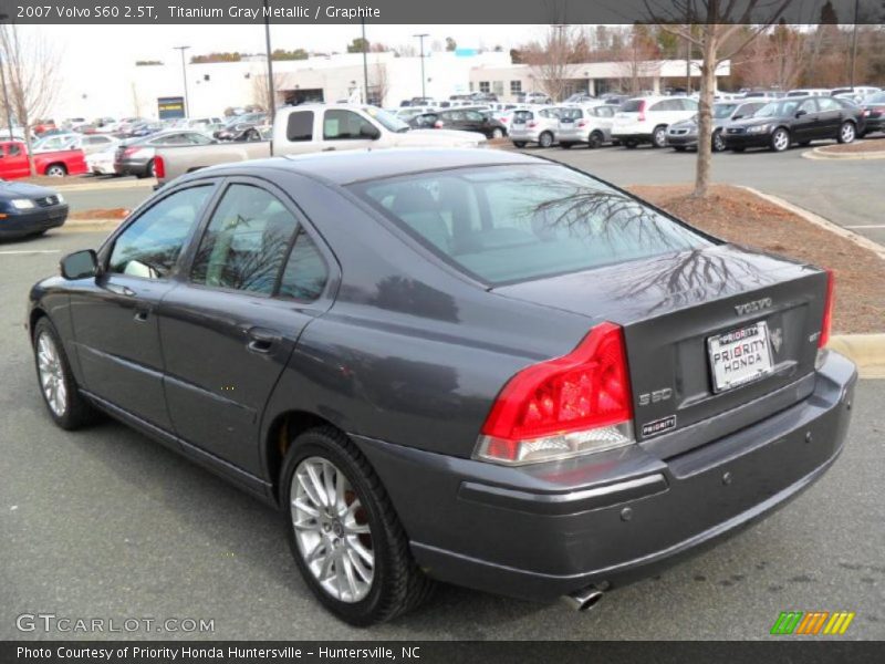 Titanium Gray Metallic / Graphite 2007 Volvo S60 2.5T