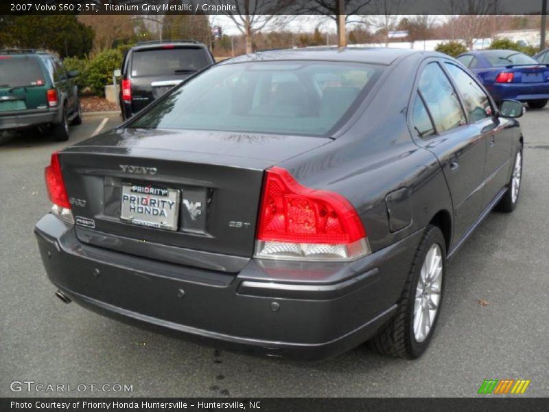 Titanium Gray Metallic / Graphite 2007 Volvo S60 2.5T