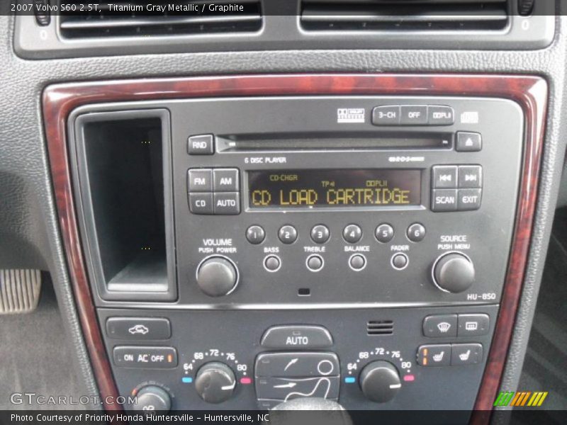 Titanium Gray Metallic / Graphite 2007 Volvo S60 2.5T