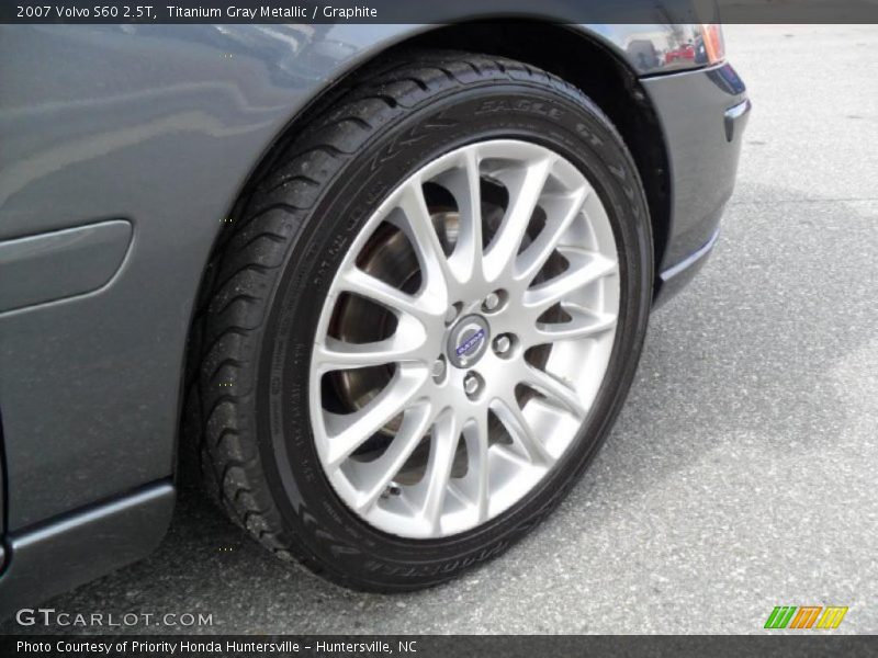 Titanium Gray Metallic / Graphite 2007 Volvo S60 2.5T