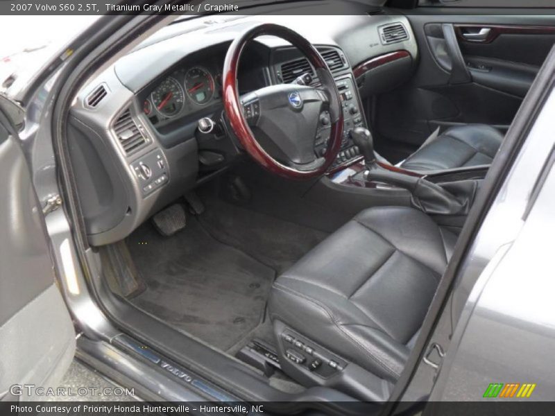 Titanium Gray Metallic / Graphite 2007 Volvo S60 2.5T