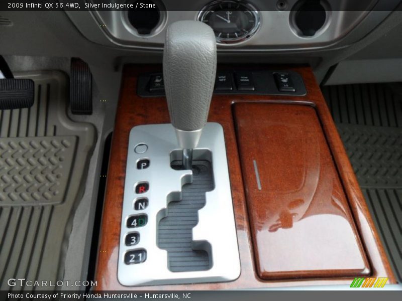  2009 QX 56 4WD 5 Speed Automatic Shifter