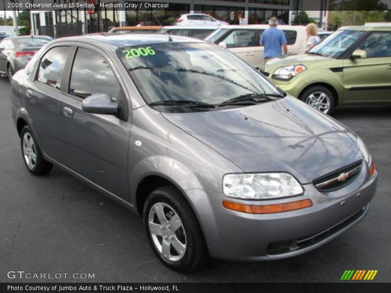 Medium Gray / Charcoal 2006 Chevrolet Aveo LS Sedan